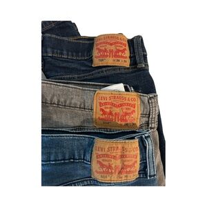 Levi’s 514 - 3 PAIRS (36 X 30)